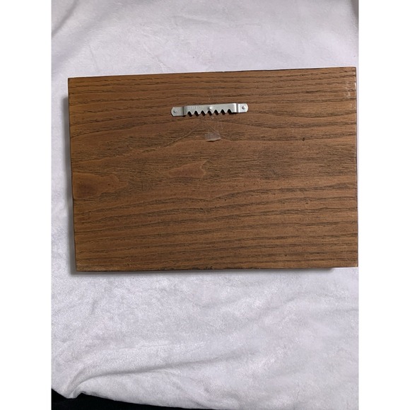 Vintage Hand Painted 3D Signed Floral Fruit Wooden Wall Plaque Art 10x7 - Picture 4 of 6